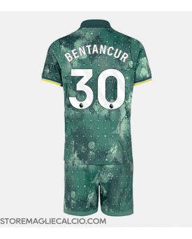 Tottenham Hotspur Rodrigo Bentancur #30 Maglia Gara Terza Repliche 2024-25 Bambino